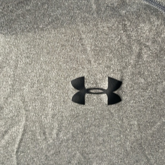 🍁2/$20🍁Mens Under Armor T Shirt Grey Size Large - Picture 2 of 3